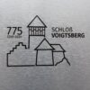 Autoaufkleber 775 Jahre Schloß Voigtsberg